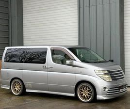 2003 NISSAN ELGRAND 3.5 AUTO MOTOR CARAVAN MOTOR CARAVAN PETROL AUTOMATIC