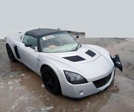 VAUXHALL SPEEDSTER 2005 VAUXHALL VX220 2.0 TURBO 2DR CONVERTIBLE PETROL MANUAL
