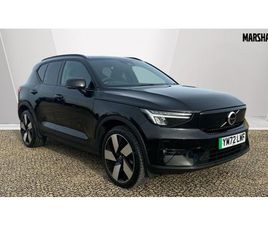 VOLVO XC40 RECHARGE VOLVO XC40 RECHARGE 170KW RECHARGE ULTIMATE 69KWH 5DR AUTO