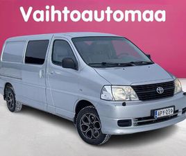 TOYOTA HIACE 2,5 D-4D 95 4OV PITKÄ