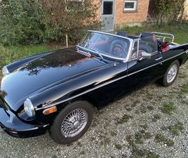 KLASSISCHER MG B ROADSTER IN SCHWARZ - EIN ECHTER HINGUCKER!