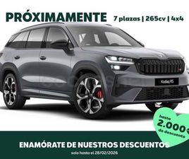 SKODA KODIAQ RS SKODA KODIAQ 2.0 TSI 265 CV DSG 4X4 RS