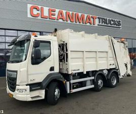 DAF FAG LF 220 EURO 6 HALLER 14M³ JUST 122.382 KM! — VRACHTWAGENS — MARKTPLAATS