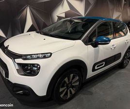 CITROEN C3 CITROEN C3 FEEL 1.2 ESSENCE 83 CH BVM5 CLIMATISATION GPS CARPLAY JANTE ALU RADAR BLUETOOTH BI COLOR 2020