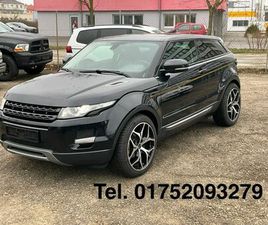 LAND ROVER RANGE ROVER EVOQUE COUPE SD4 LAND ROVER RANGE ROVER EVOQUE PURE SD4 * 20 ZOLL * COUPE !