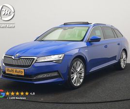 SKODA SUPERB COMBI - 1.4 TSI IV LAURIN & KLEMET PLUG IN HYBRID 218PK DEALER O.H. PHEV | TREKHAAK AF FABRIEK | P