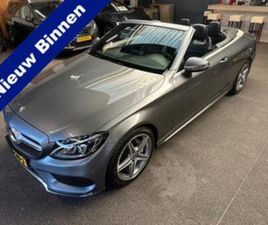 MERCEDES-BENZ C-KLASSE CABRIO 180 EDITION 1 *AMG*NAVI*NEK VE — MERCEDES-BENZ — MARKTPLAATS