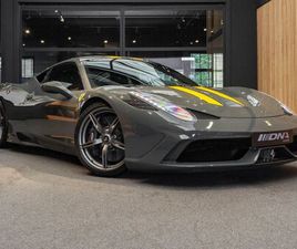 FERRARI 458 ITALIA SPECIALE SPECIALE FULL CARBON GRIGIO SCURO 4.5 V8 SPE