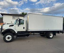 ★★★ 2009 INTERNATIONAL WORKSTAR 7300 4X4 BOX TRUCK / ONLY 19K MILES ★★