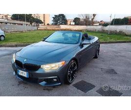 BMW SERIE 4 CABRIO 420 DIVANO RIFODERATO E IMBOTTITO VELLUTO LAVABILE.