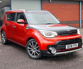 2018 KIA SOUL 1.6 SPORT T-GDI 5DR HATCH PETROL HATCH PETROL AUTOMATIC