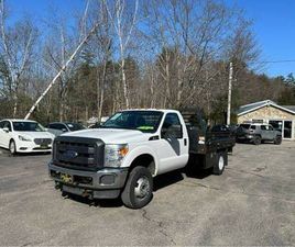 $19,999 2015 FORD F350SD 4X4 REG. CAB *9.5FT STEEL FLAT BED, ONLY 96K*