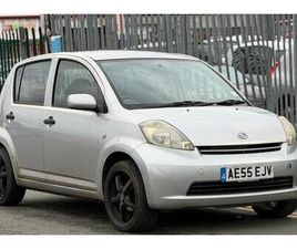 2005 DAIHATSU SIRION 1.0 SE 5DR HATCHBACK PETROL MANUAL