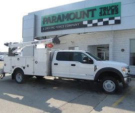 2020 FORD SUPER DUTY F-550 DIESEL 4X4 CREW/NEW SERVICE/BODY & CR