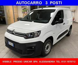 CITROEN BERLINGO VAN VAN 1.500 DIESEL 102CV. FURGONCINO 3 POSTI