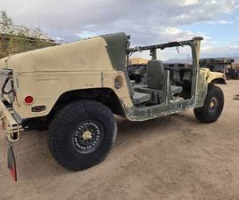 HUMMER HUMVEE HUMVEE - HUMMER H1 TURBO SLANT BACK, RUNS AND DRIVES