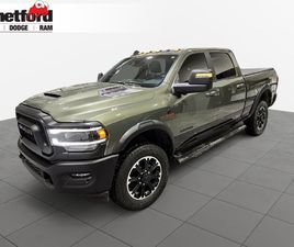 RAM 2500 2024 REBEL 4X4 6.7 DIESEL CUMMINS/CREW CAB/BOX 6.4/TOIT OUVRANT/239$SEM.+TX 0$COMPTANT/GARANTIE