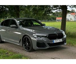 BMW SERIE 5 520 BMW 520 FULL M SPORT SVENSKSÅLD, SKINN, GPS, KAMERA, 20 LM