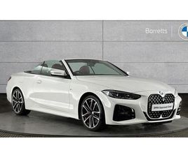 BMW 4 SERIES 420I M SPORT CONVERTIBLE 2.0 2DR