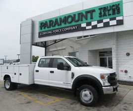 2020 FORD SUPER DUTY F-550 DIESEL 4X4 CREW WITH NEW KNAPHEIDE SE