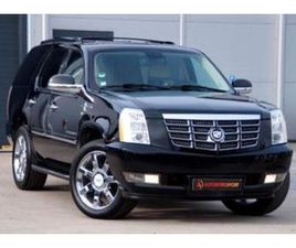CADILLAC ESCALADE ② CADILLAC ESCALADE 6.2I V8 4X4 LPG _UTILITAIRE _GARANTIE — CADILLAC — 2EMEMAIN