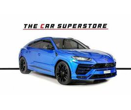 LAMBORGHINI URUS LAMBORGHINI URUS STD 4.0T V8 BLUE ELEOS-LAMBORGHINI WARRANTY-FULL CARBON FIBER INTERIOR-BI-COLOUR LEATHER