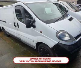 2006 VAUXHALL VIVARO 1.9CDTI (100PS) VAN 2.9T PANEL VAN DIESEL MANUAL