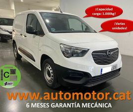 OPEL COMBO TOUR OPEL COMBO 1.5 TD 75KW 100CV SELECT L H1 1000KG