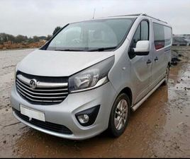 2016 VAUXHALL VIVARO 2900 1.6CDTI BITURBO 120PS EFLEX SPORTIVE H1 D/CAB PANEL VAN DIESEL MANUAL