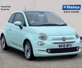 2018 (18) FIAT 500 LOUNGE 3 DOOR