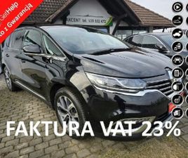 RENAULT ESPACE V LIMITED, 4CONTROL, AUTOMAT, PELNY SERWIS, FRA VAT