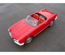 1961 ALFA ROMEO GIULIETTA SPIDER 5-SPEED