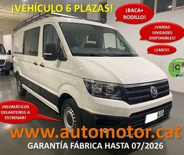 VOLKSWAGEN CRAFTER 35 FURGON BM TN L3H2 2.0TDI 103KW140CV