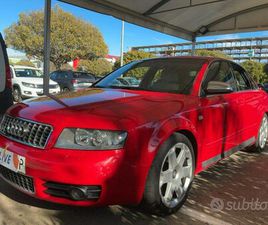 AUDI A4 RS4 AUDI S4 4.2 V8 QUATTRO BERLINA ! MANUALE ! ROSSA