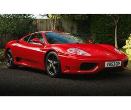 1999 FERRARI 360 MODENA F1 VENTE AUX ENCHÈRES