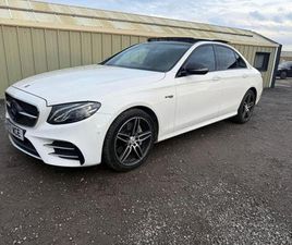 MERCEDES CLASSE E MERCEDES-BENZ E CLASS 3.0 E43 V6 AMG (PREMIUM) G-TRONIC+ 4MATIC EURO 6 (START/STOP) 4DR PETROL AUTOMATIC