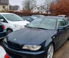 BMW VERKAUFE E46 320CD TÜV 12/27 6 GANG
