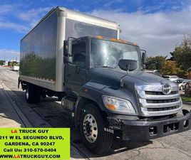 2020 HINO 24FT HIGH CUBE MOVING BOX TRUCK AIR BRAKE TUCKUNDER LIFTGATE