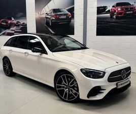 MERCEDES CLASSE E BREAK MERCEDES-BENZ E CLASS 2.9 E400D AMG LINE NIGHT EDITION (PREMIUM PLUS) G-TRONIC+