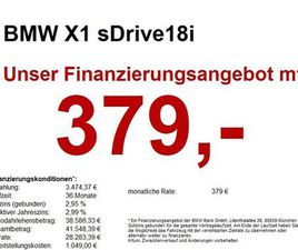 BMW X1 SDRIVE 18I BMW X1 SDRIVE18I *AHK* *DRIVING ASSISTANT*