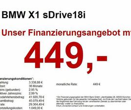 BMW X1 SDRIVE 18I BMW X1 SDRIVE18I *M-SPORTPAKET* *AHK*