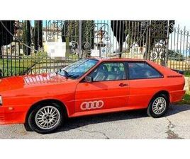 1981 AUDI COUPE QUATTRO PRIMA SERIE A VENDRE