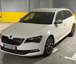 SKODA SUPERB 2.0TDI 190 4X4 LAURENT&KLEMENT KEYLESS FRONT ASSIS ≫ 2016 • 12 800 EUR • ID