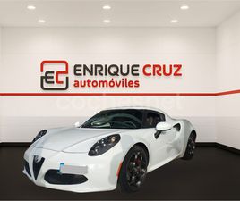 ALFA ROMEO 4C VEHÍCULO DE SUSTITUCIÓN
