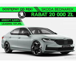 ŠKODA SUPERB SPORTLINE 2.0 TSI 204 KM DSG - DOSTĘPNY OD RĘKI! IV (2023-) LÓDŹ - SPRZEDAJEMY.PL