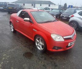 2006 VAUXHALL TIGRA 1.4I 16V EXCLUSIV 2DR CONVERTIBLE PETROL MANUAL
