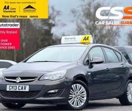 VAUXHALL ASTRA 1.7 CDTI ECOFLEX ENERGY EURO 5 5DR 2013