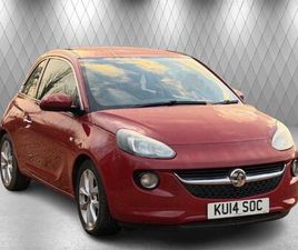 2014 VAUXHALL ADAM 1.2I JAM 3DR HATCHBACK PETROL MANUAL