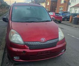 TOYOTA, YARIS VERSO, MPV, 2002, OTHER, 1299 (CC), 5 DOORS