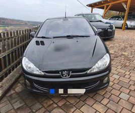 PEUGEOT 206 CC PLATINUM 1,6